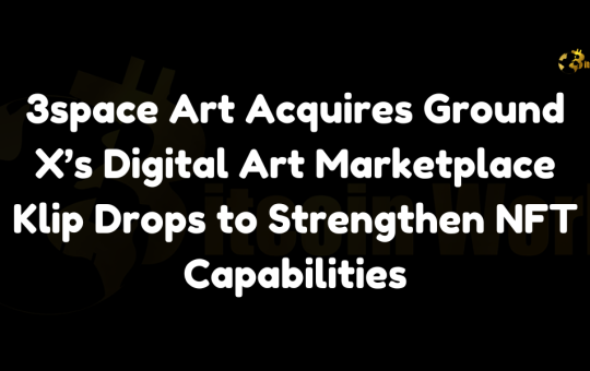 3space Art acquires Klip Drops