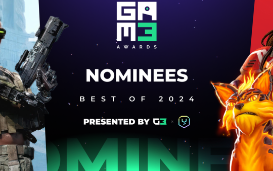 GAM3 Awards 2024: Final Shortlist Revealed for $5M Prize Pool