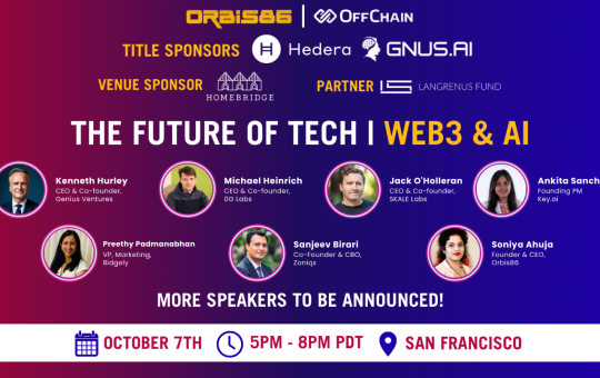 Orbis86 Presents "The Future of Tech – Web3 x AI"