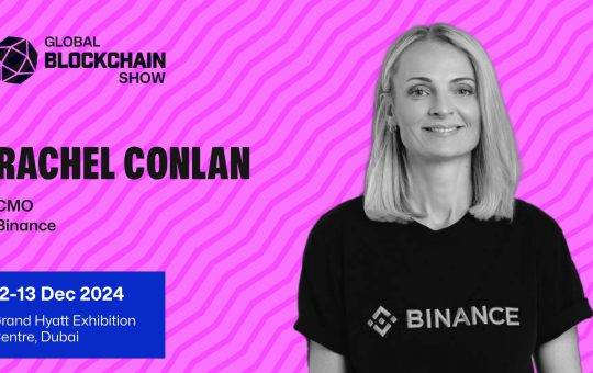 Binance CMO Rachel Conlan to Join Fireside at Global Blockchain Show in Dubai