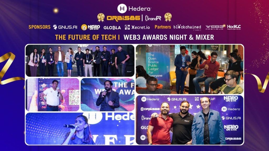 Web3 Awards Night & Mixer:  A Celebration of Web3 Excellence in Bengaluru