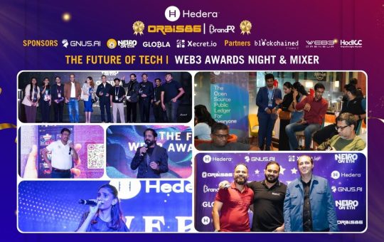 Web3 Awards Night & Mixer:  A Celebration of Web3 Excellence in Bengaluru