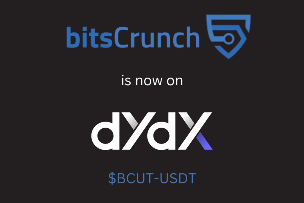 bitsCrunch Secures First Perpetual Listing on dYdX Exchange