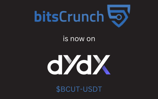 bitsCrunch Secures First Perpetual Listing on dYdX Exchange