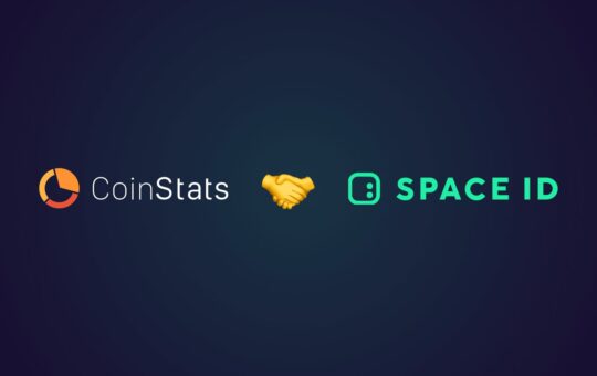 CoinStats partners with SPACE ID as Web3 domain name usage skyrockets