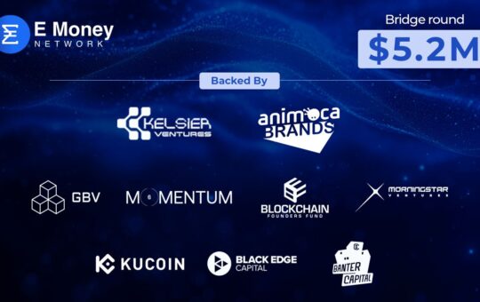 World’s First MiCA compliant BankFi Network E Money Secures $5.2 Million from Top VC’s