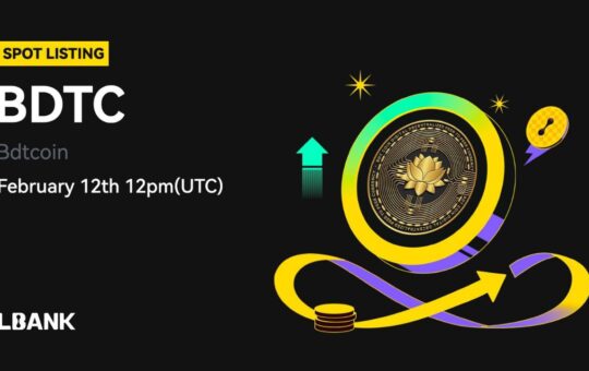 BDTC ( BDT COIN) is now available for trading on Lbank Exchange