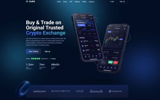 Gulbit Crypto Exchange Announced Record Trading Volumes for the XRP/USDT Pair Amid Capital Inflows