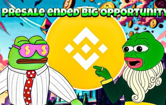 Pepeto Becomes the Top 100x Memecoin Bet as Wall Street Pepe Exits Presale!