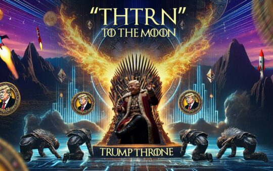 Trump Throne ($THTRN) Takes the Meme Coin Throne with an Explosive Launch