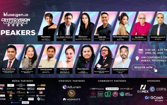 Crypto Vision Conference 2025 (CVCPH2025) – Decode the Future of Blockchain, Web3, and FinTech!