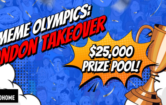 GOHOME Launches the Meme Olympics: $25,000 in Prizes and London Billboard Fame Await