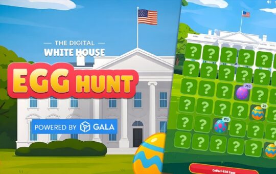 Gala Games Joins Forces with the White House for the Easter Egg Roll