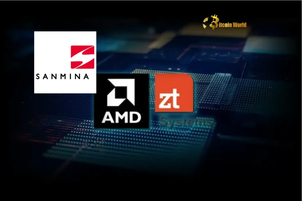 AMD Seals $3B Deal: Sanmina Acquires ZT Systems Server Manufacturing Business