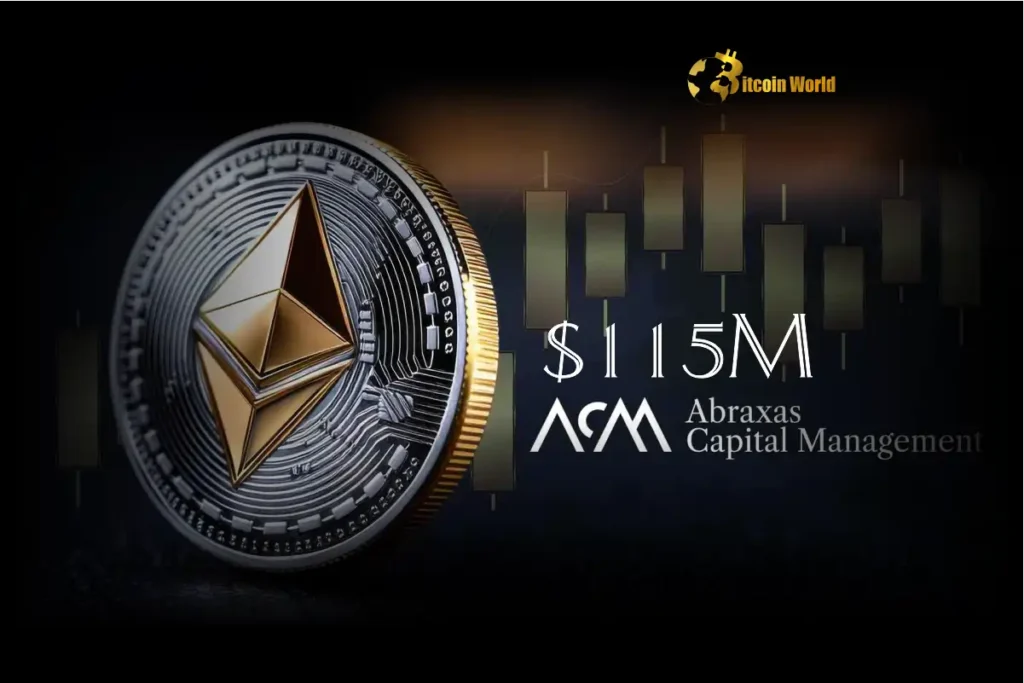 Abraxas Capital’s Strategic $115M Ethereum Acquisition Fuels Market Optimism