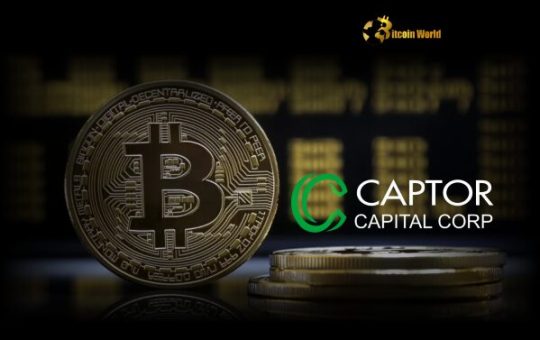 Bitcoin Treasury Captor Capital Makes Bold Crypto Investment Move