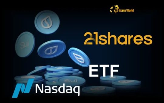 Exciting SUI ETF Development: 21Shares Files for Spot Listing on Nasdaq
