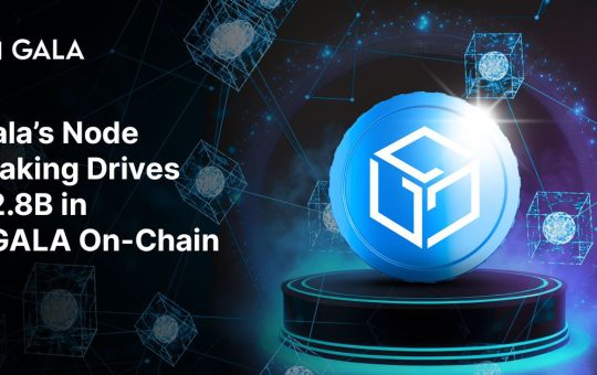 Gala’s Node Staking Drives $2.8B in $GALA On-Chain
