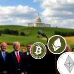 Urgent Conflict: Trump Sidesteps Crypto Divestment Question