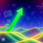 Chart showing ADX cryptocurrency price soaring, representing a significant surge driven by regulatory clarity and institutional adoption.