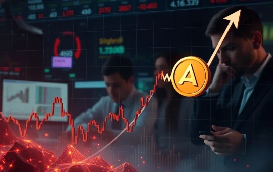 AEVO token experiences a dramatic 577.48% drop amid cryptocurrency market volatility.