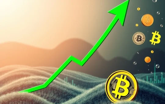 Chart showing a green altcoin surge against a stable Bitcoin consolidation, illustrating rising speculative risks in the crypto market.