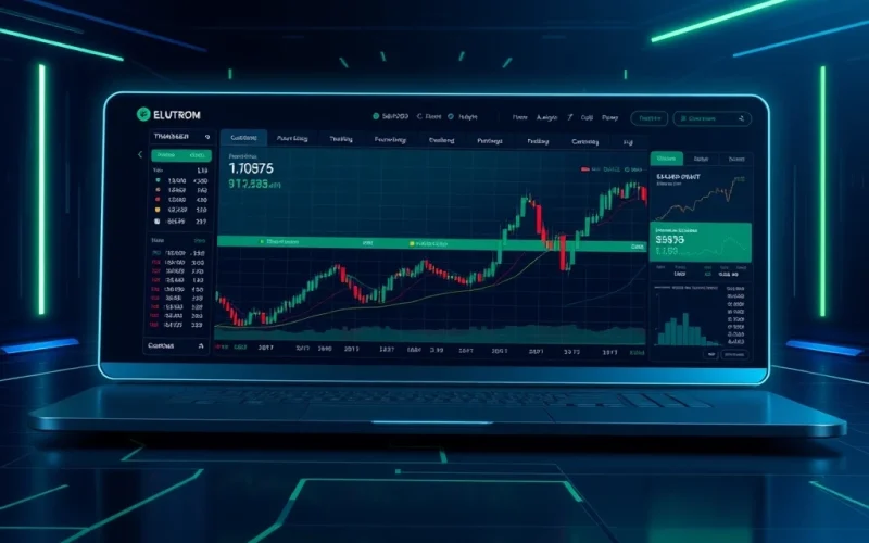 Aster decentralized perpetuals exchange interface with live trading volume metrics
