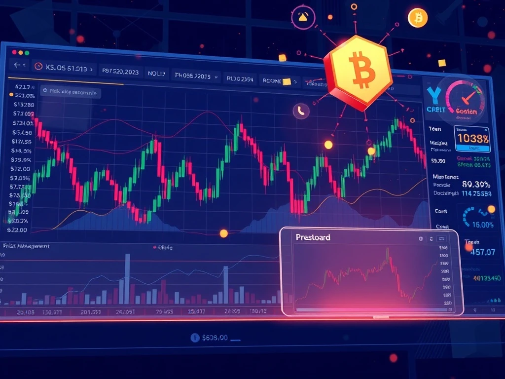 A visual representation of Binance collateral ratios being adjusted, symbolizing proactive risk management amidst market volatility for Portfolio Margin accounts.