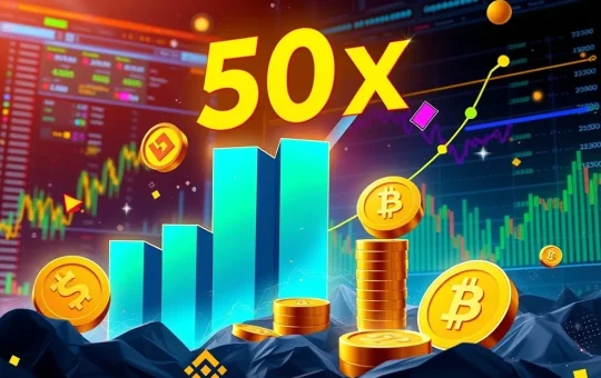 Binance Futures interface showing ZORA and TAG contracts with 50x leverage, symbolizing the expansion of crypto derivatives in blockchain gaming.