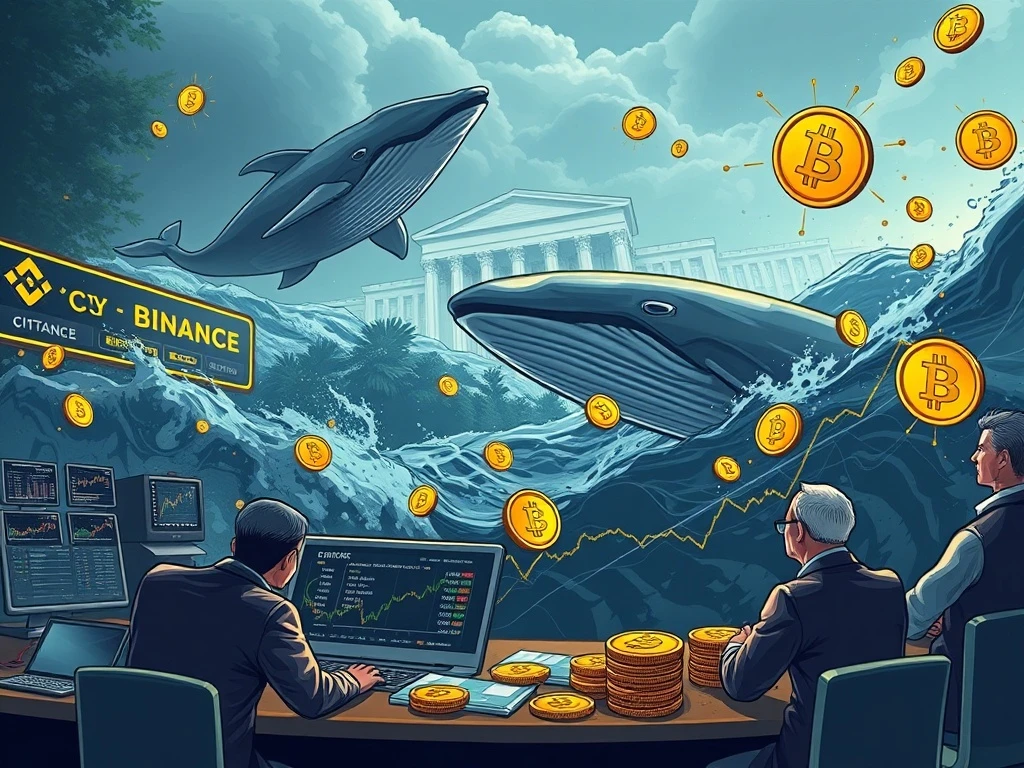 Binance retail selling and whale accumulation shaping crypto market trends