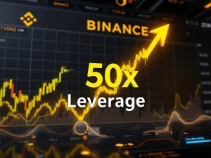 A visual representation of high-leverage crypto trading on Binance, highlighting ZORA Perpetuals and the significant ZORA Price Surge.