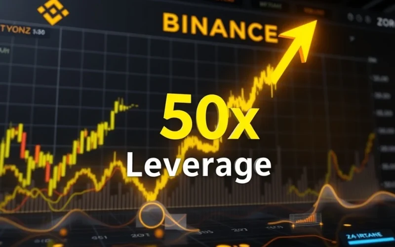 A visual representation of high-leverage crypto trading on Binance, highlighting ZORA Perpetuals and the significant ZORA Price Surge.