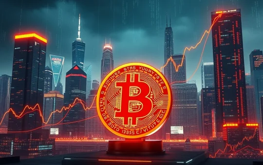 A chart showing an upward Bitcoin Price Prediction, with key support levels around $110,000 and a target of $130,000.