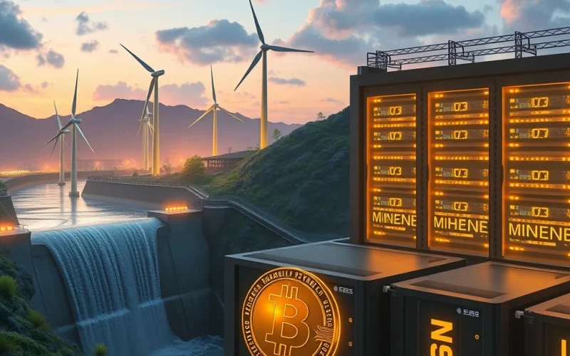 Sustainable Bitcoin cloud mining with renewable energy infrastructure