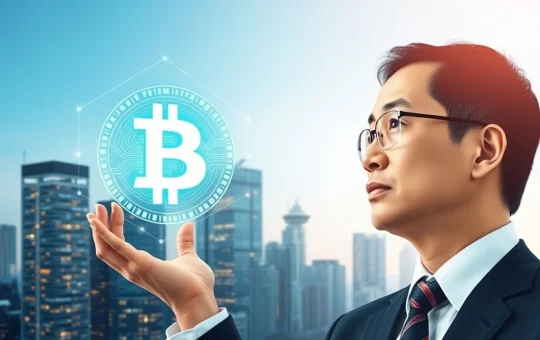 Japanese executives embracing Bitcoin corporate treasury strategies, symbolizing institutional crypto adoption in Asia.