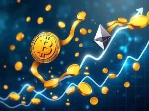 Bitcoin and Ethereum ETFs showing strong inflows and market growth