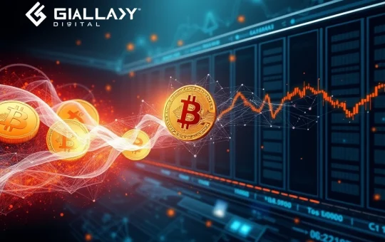 A secure digital ledger depicting a massive Bitcoin transaction facilitated by institutional platforms, symbolizing market stability and institutional Bitcoin adoption.