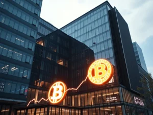 Metaplanet's strategic Bitcoin acquisition boosts its stock, symbolizing the growing trend of corporate crypto investment.
