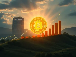 MicroStrategy's bold Bitcoin accumulation strategy with a $2B capital raise, reflecting intensified market speculation.
