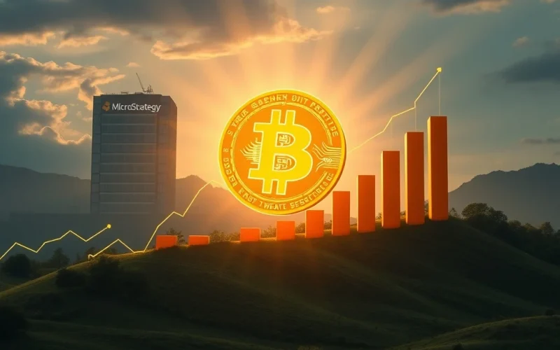 MicroStrategy's bold Bitcoin accumulation strategy with a $2B capital raise, reflecting intensified market speculation.