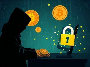A visual representation of the BitMixer shutdown, highlighting the impact of the darknet crackdown on Bitcoin mixer services and the broader crypto privacy landscape.