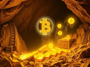 Nativo Resources' bold move into Bitcoin, illustrating a gold mining company diversifying its treasury with digital assets.
