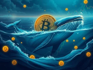 Bitcoin whale causing market waves with a massive BTC sale