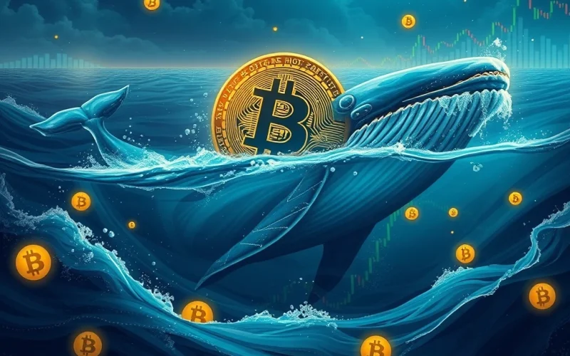 Bitcoin whale causing market waves with a massive BTC sale