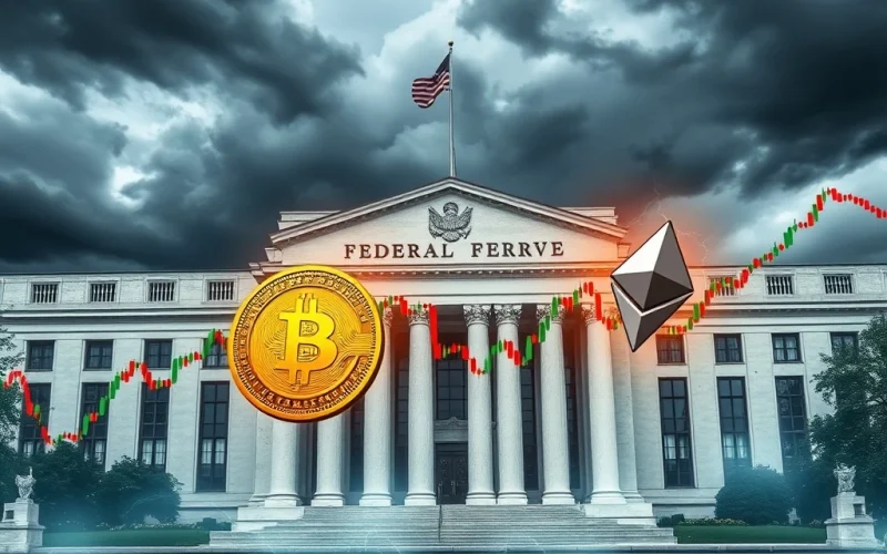 Bitcoin price crashing after Federal Reserve rate decision
