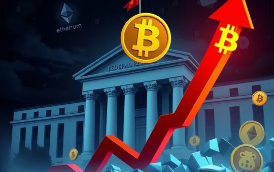 Bitcoin price drops sharply after Fed holds interest rates steady