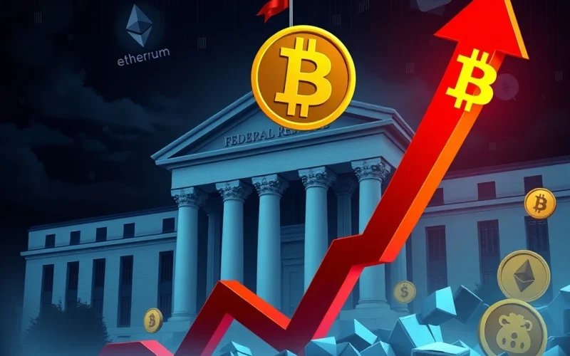 Bitcoin price drops sharply after Fed holds interest rates steady