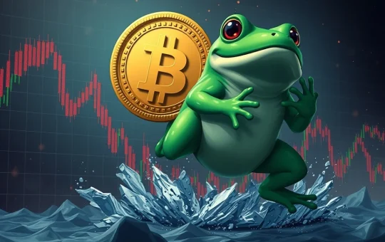 Bitcoin price crash with PEPE whale activity influencing the cryptocurrency market