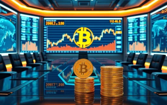 Twenty One Capital's massive Bitcoin treasury displayed in a corporate setting