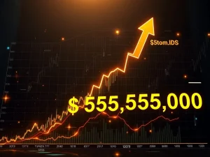 Chart depicting a potential 382% Bitcoin price surge following a confirmed $120K breakout, highlighting the Inverse Head & Shoulders (IHS) pattern.